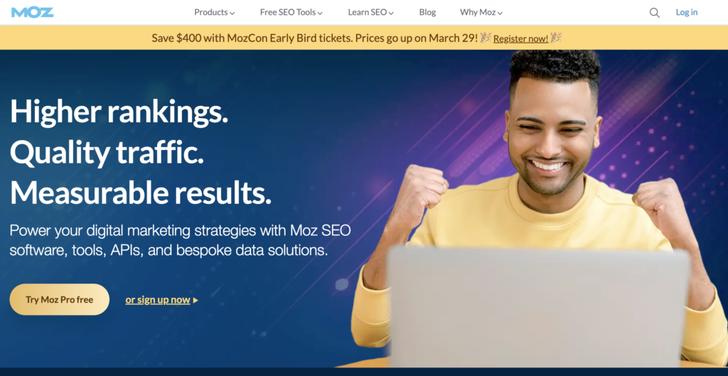 Moz Website Audit Tools for SEO